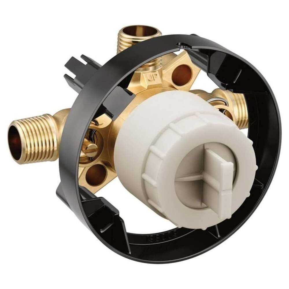Moen U130CIS M-CORE 3-Port CC/IPS Valve with Stops for Shower Systems